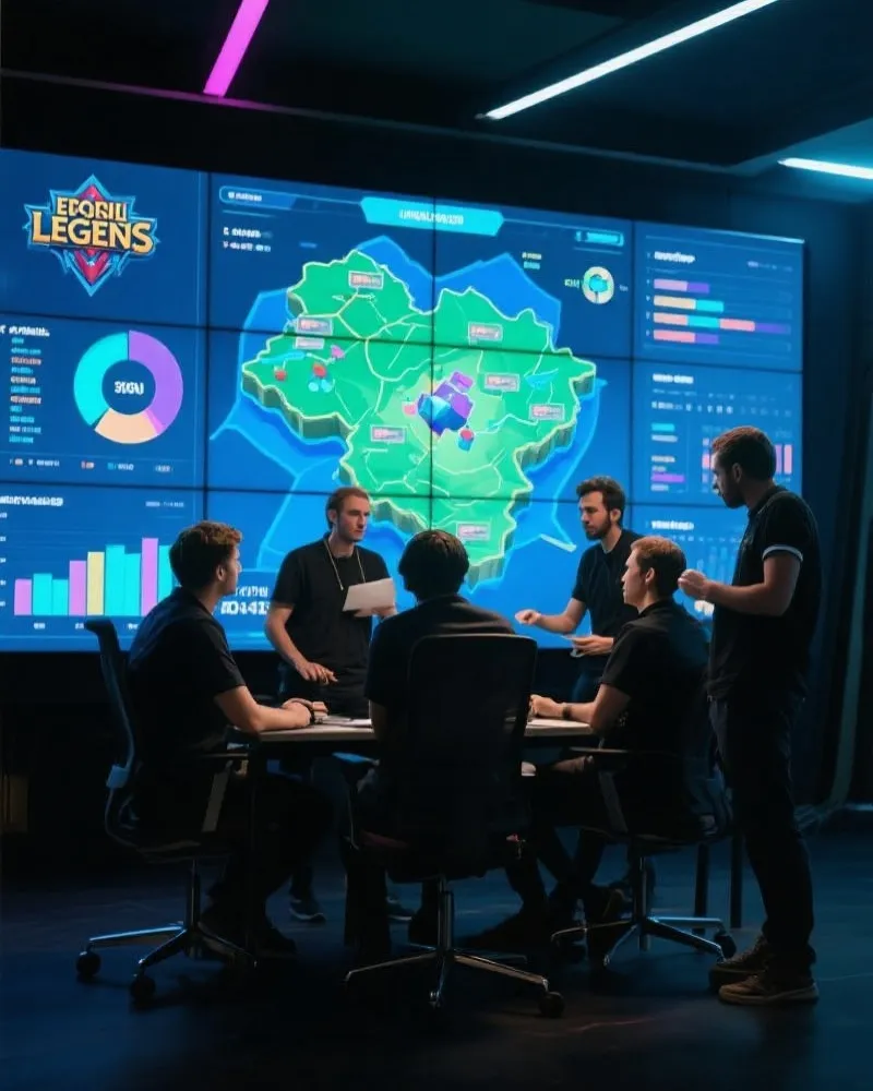 团队研讨与数据分析